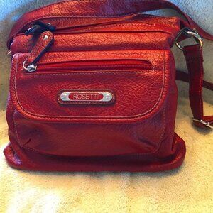 Red Rosetti Crossbody